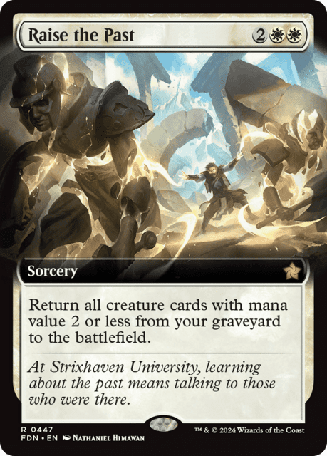Raise the Past (447) — Foundations