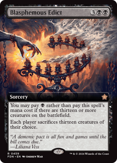 Blasphemous Edict (459) — Foundations