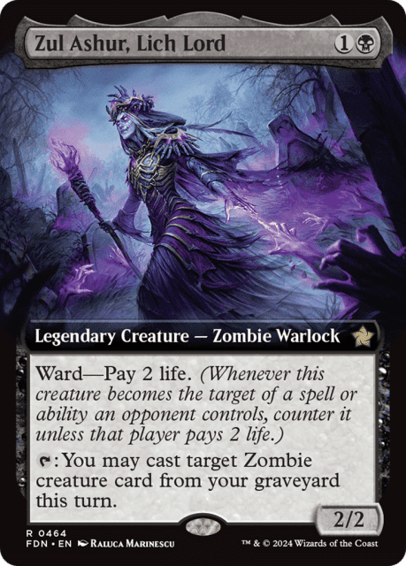 Zul Ashur, Lich Lord (464) — Foundations