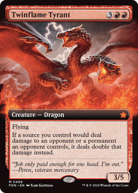 Twinflame Tyrant (469) — Foundations