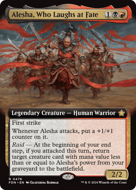 Alesha, Who Laughs at Fate (476) — Foundations
