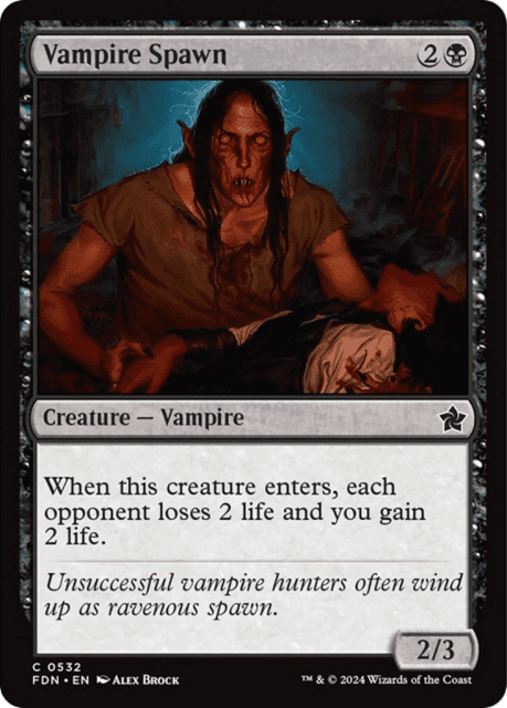 Vampire Spawn (532) — Foundations