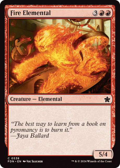 Fire Elemental (538) — Foundations