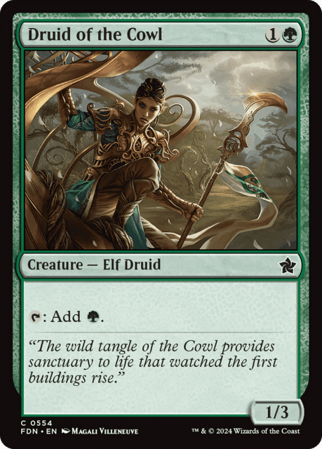 Druid of the Cowl (554) — Foundations