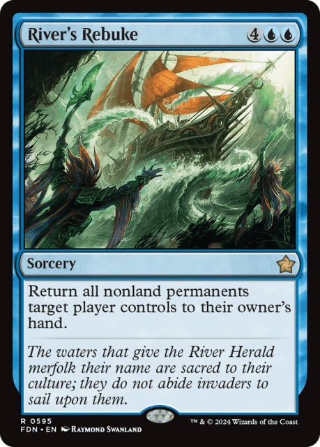 River's Rebuke (595) — Foundations