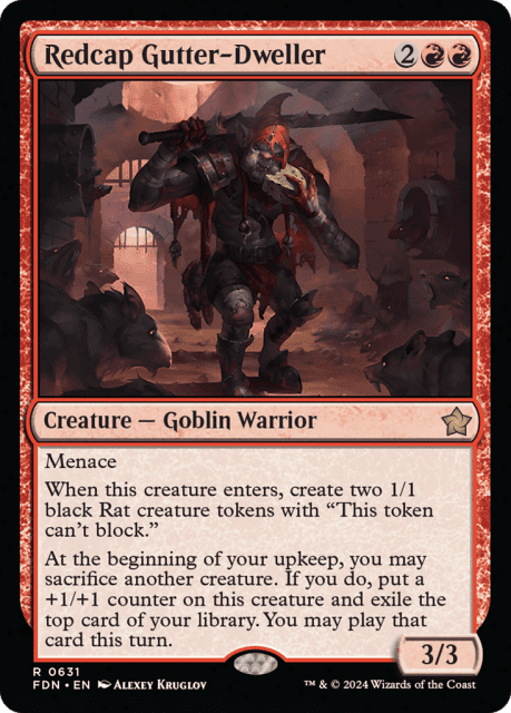 Redcap Gutter-Dweller (631) — Foundations