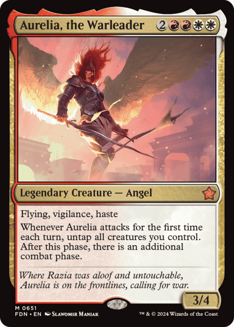 Aurelia, the Warleader (651) — Foundations