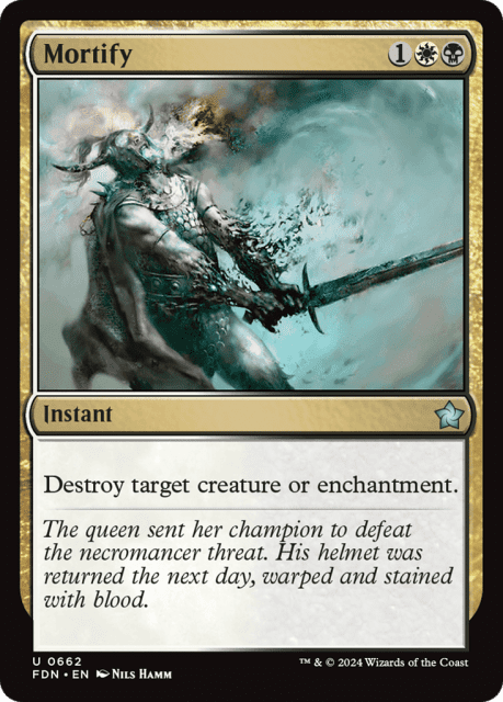 Mortify (662) — Foundations