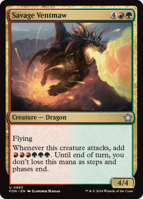Savage Ventmaw (665) — Foundations