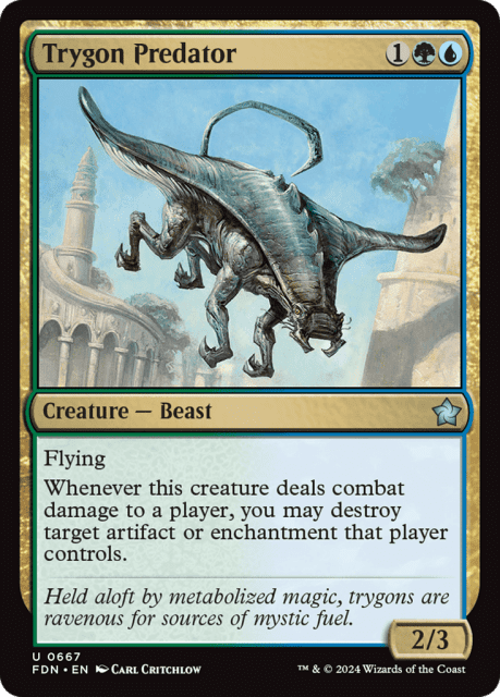 Trygon Predator (667) — Foundations