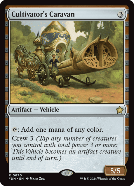 Cultivator's Caravan (670) — Foundations