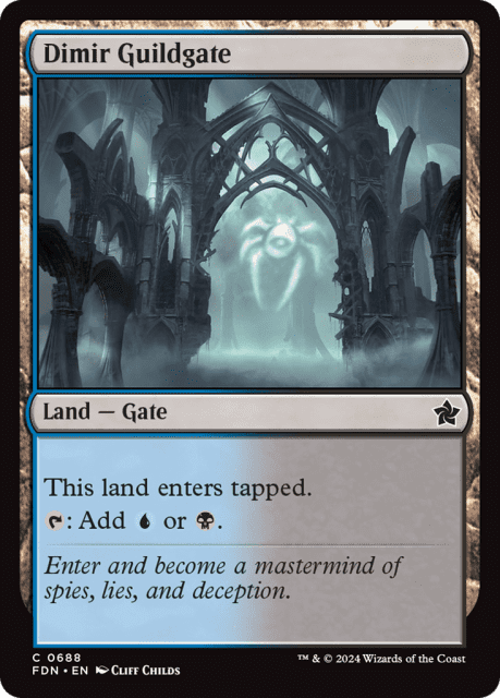 Dimir Guildgate (688) — Foundations