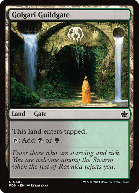 Golgari Guildgate (689) — Foundations