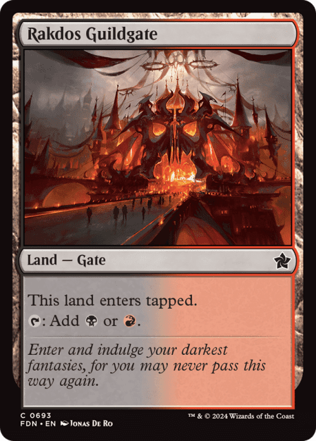 Rakdos Guildgate (693) — Foundations