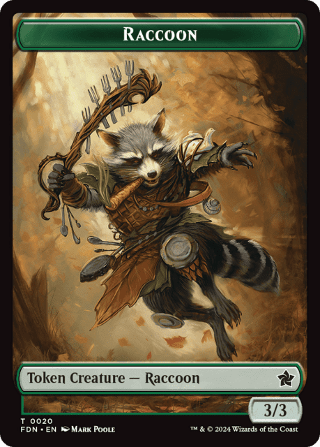 Raccoon (20) — Foundations