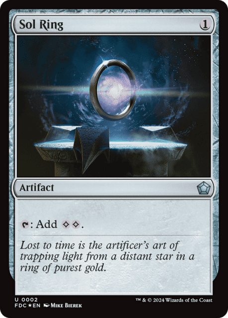 Sol Ring (2) — Foundations Commander