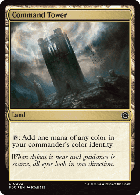Command Tower (3) — Foundations Commander