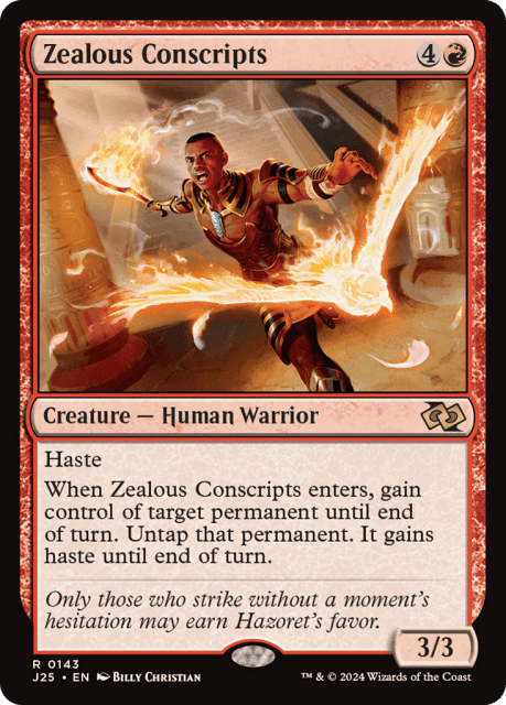 Zealous Conscripts (143) — Foundations Jumpstart