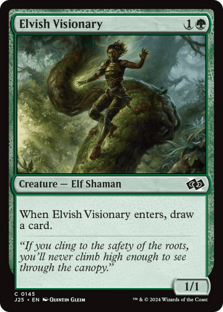 Elvish Visionary (145) — Foundations Jumpstart