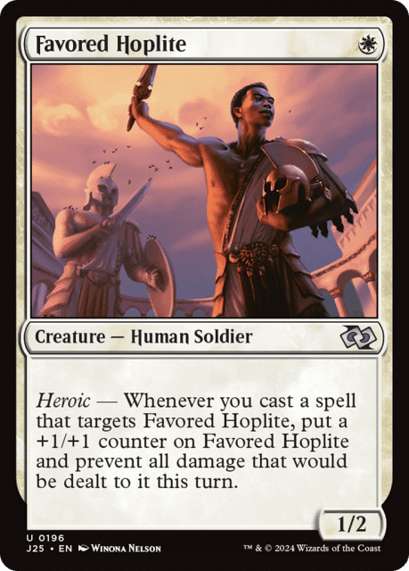 Favored Hoplite (196) — Foundations Jumpstart