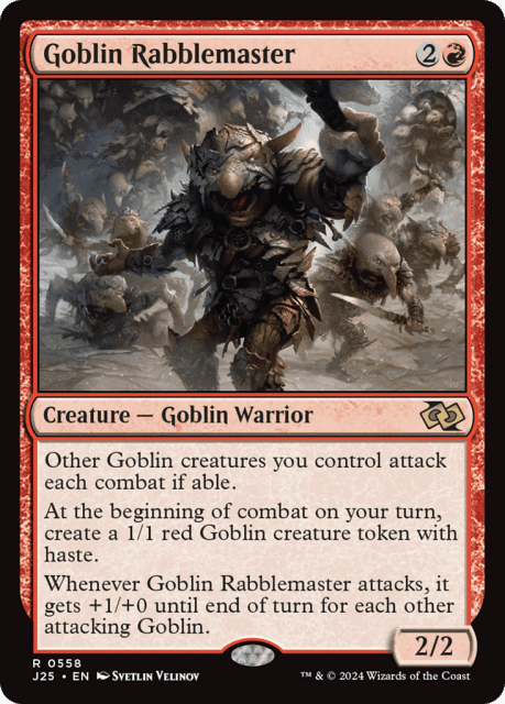 Goblin Rabblemaster (558) — Foundations Jumpstart