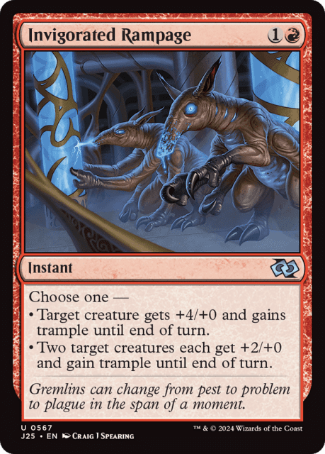 Invigorated Rampage (567) — Foundations Jumpstart