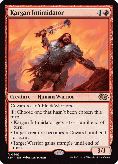 Kargan Intimidator (569) — Foundations Jumpstart