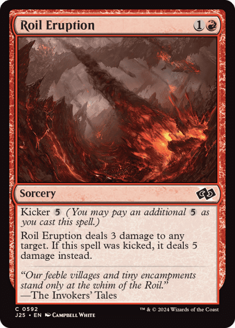 Roil Eruption (592) — Foundations Jumpstart