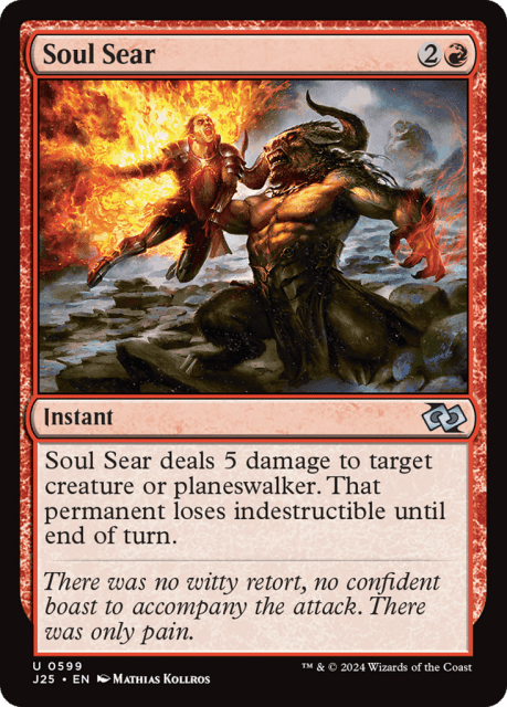 Soul Sear (599) — Foundations Jumpstart