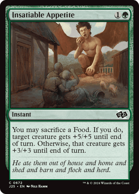 Insatiable Appetite (672) — Foundations Jumpstart