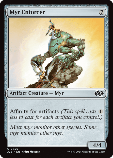 Myr Enforcer (756) — Foundations Jumpstart