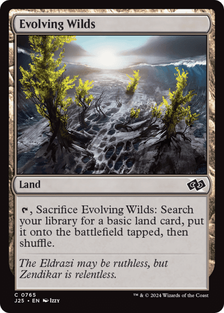 Evolving Wilds (765) — Foundations Jumpstart