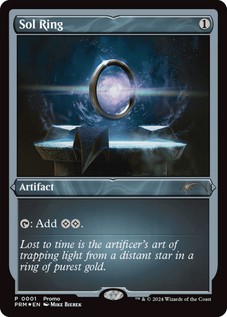 Sol Ring (1) — Foundations Promos