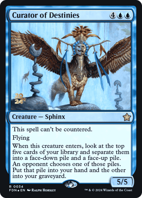 Curator of Destinies (34) — Foundations Promos
