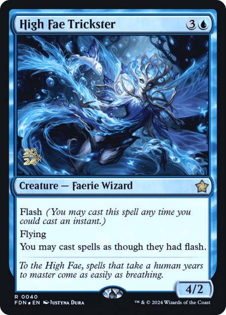 High Fae Trickster (40) — Foundations Promos
