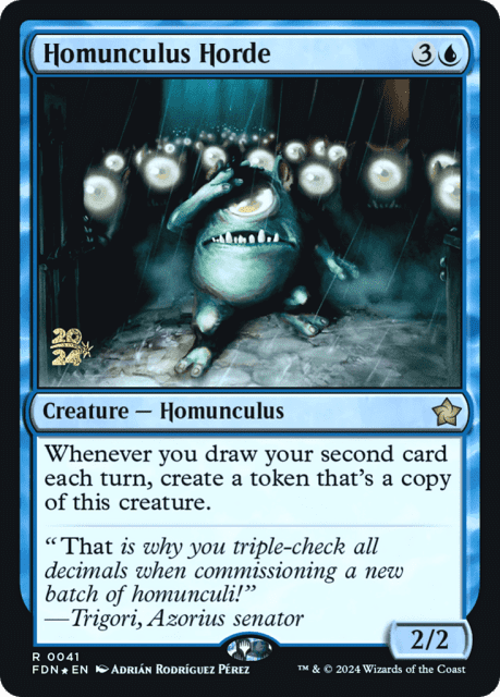 Homunculus Horde (41) — Foundations Promos