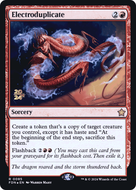 Electroduplicate (85) — Foundations Promos