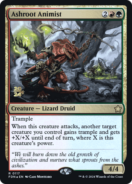 Ashroot Animist (117) — Foundations Promos