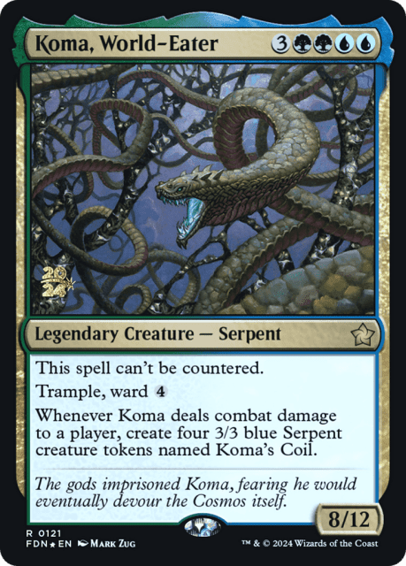 Koma, World-Eater (121) — Foundations Promos