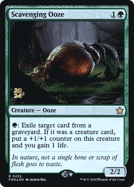 Scavenging Ooze (232) — Foundations Promos