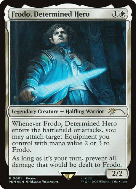 Frodo, Determined Hero (1) — Tales of Middle-earth Deluxe Commander Kit