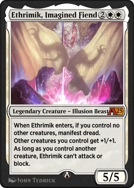 Ethrimik, Imagined Fiend (1) — Alchemy: Duskmourn