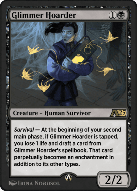 Glimmer Hoarder (8) — Alchemy: Duskmourn