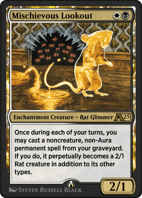 Mischievous Lookout (25) — Alchemy: Duskmourn