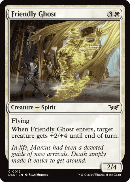 Friendly Ghost (12) — Duskmourn: House of Horror