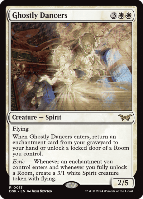 Ghostly Dancers (13) — Duskmourn: House of Horror