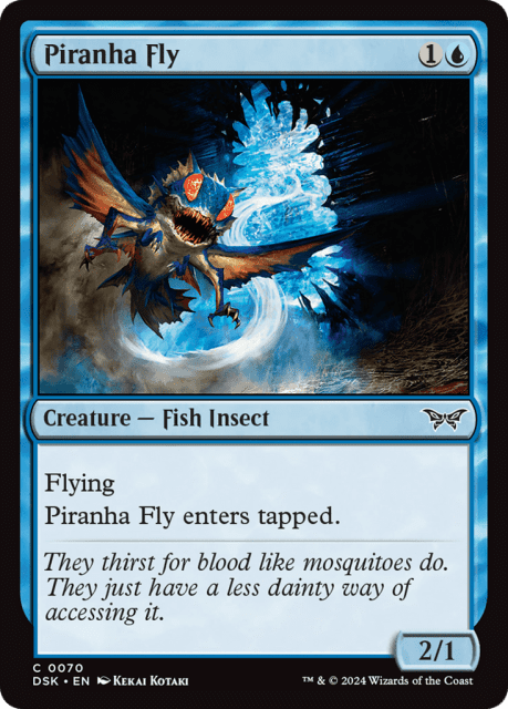 Piranha Fly (70) — Duskmourn: House of Horror