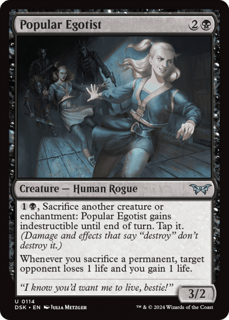 Popular Egotist (114) — Duskmourn: House of Horror