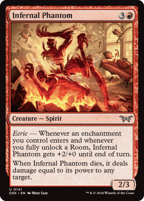 Infernal Phantom (141) — Duskmourn: House of Horror