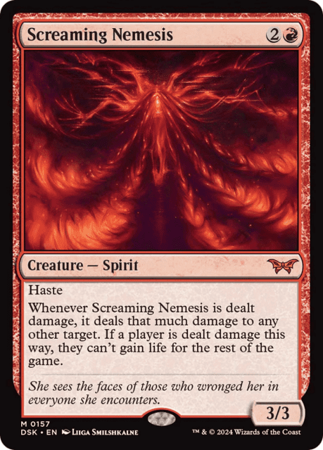 Screaming Nemesis (157) — Duskmourn: House of Horror